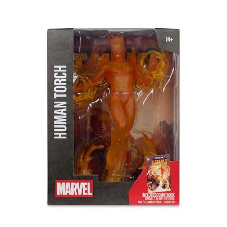 McFarlane Toys - マーベルヒューマントーチ 1:6スケール シーン付き