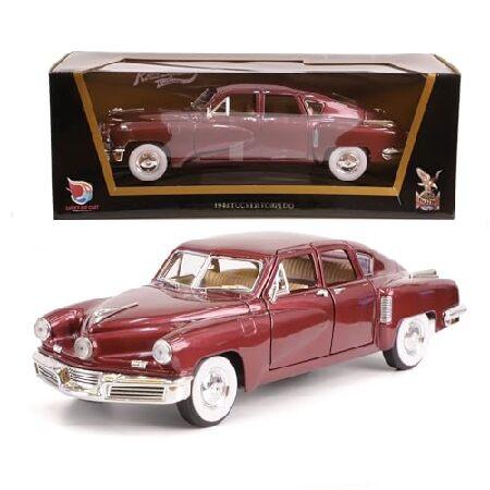 LUCKY DIE CAST 1948 Tucker Torpedo 1/18スケール ダイカストメタル