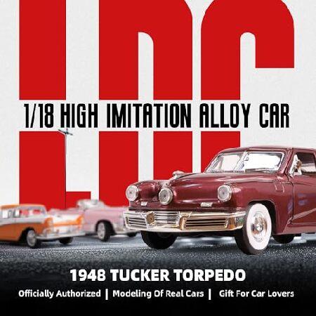 LUCKY DIE CAST 1948 Tucker Torpedo 1/18スケール ダイカストメタル