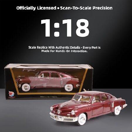 LUCKY DIE CAST 1948 Tucker Torpedo 1/18スケール ダイカストメタル