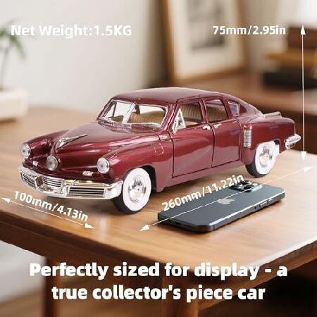 LUCKY DIE CAST 1948 Tucker Torpedo 1/18スケール ダイカストメタル