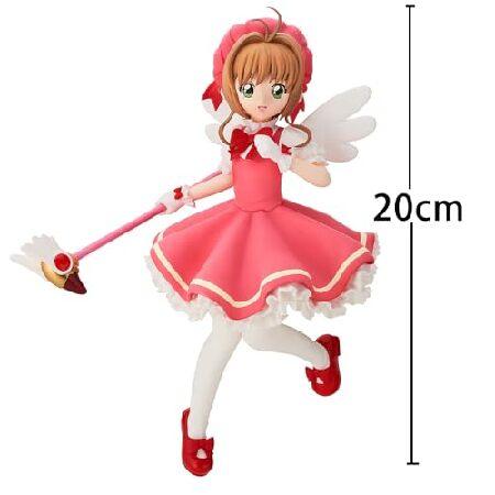 YLQANONG Cardcaptor Kinomot Figures Cerberu Anime Figure Statues PVC CCS Anime Action Figurine for Fansの画像