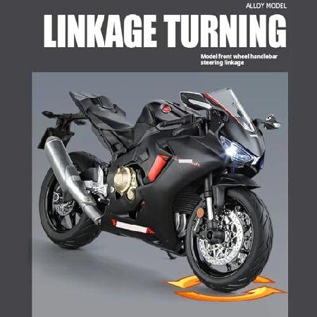 HTLNUZD 1/9 CBR 1000RR Alloy Diecast Motorcycle Model - Racing