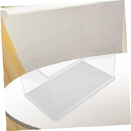 Yardwe Acrylic Action Figure Holder Collectible Display Case Showcase for Figures_1
