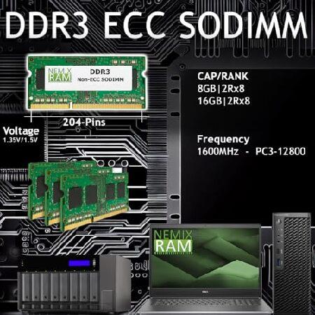 NEMIX RAM 32GB (4X8GB) DDR3 1333MHZ PC3-10600 2Rx8 1.5V CL9 203