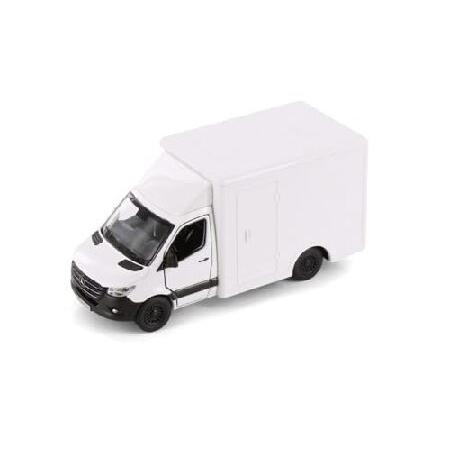 Box of 12 M-B Sprinter Box Truck, White - 5471DW - 1/48 Scale Diecast Model Carsの画像