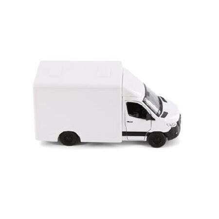 Box of 12 M-B Sprinter Box Truck, White - 5471DW - 1/48 Scale Diecast Model Carsの画像