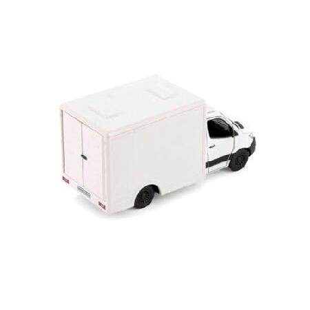 Box of 12 M-B Sprinter Box Truck, White - 5471DW - 1/48 Scale Diecast Model Carsの画像