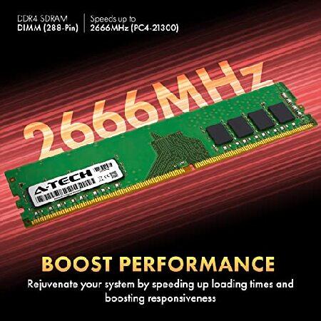 A-Tech 16GB RAM for ASUS ROG Strix B365-G Gaming， B365-F Gaming Motherboard | DDR4 2666MHz PC4-21300 DIMM 1.2V 288-Pin Non-ECC UDIMM Memory Upgrade_1