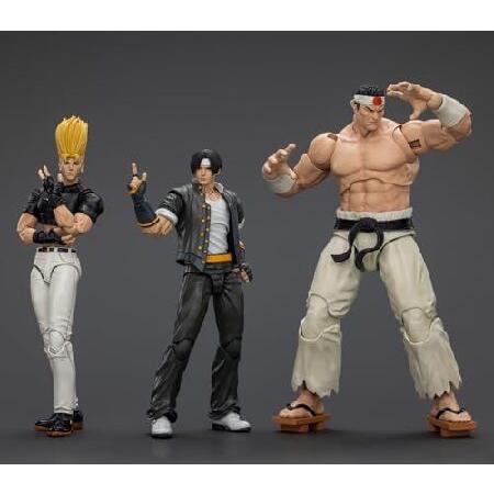 JOYTOY SNK 1/18 アクションフィギュア KOF 98UM ヒーロー - 3ピース