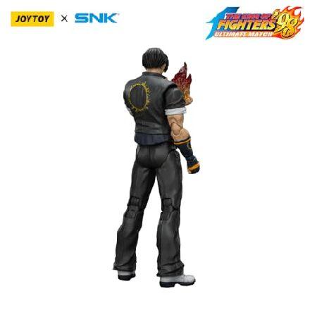JOYTOY SNK ザ・キング・オブ・ファイターズ KOF 98UM ヒーローチーム 草柳京 アクションフィギュア 高さ1:18スケール 高さ4.6インチ、ヘッド、ハンド＆アクセサ_2