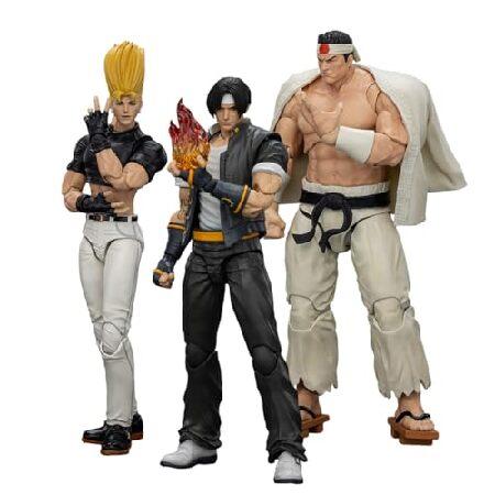 ジャンプ系 フィギュア まとめ売り18個 JOYTOY SNK The King of Fighters KOF 98UM Hero Team 3Pack Action