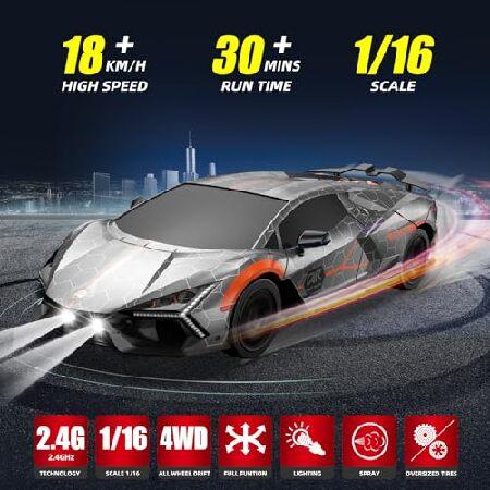 Sakeye RC Drift Car, Drifting Car 2.4GHz 1:16 4WD High Speed