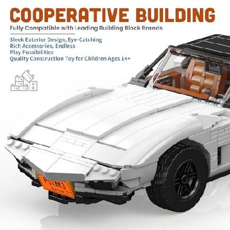 Mould King 10198 MOCレーシングカーモデルキット、車両ブロックセット