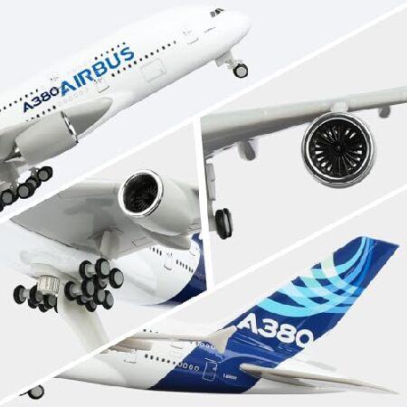 Joylluoan 1:130 オリジナル A380 模型 飛行機 合金 ダイキャスト