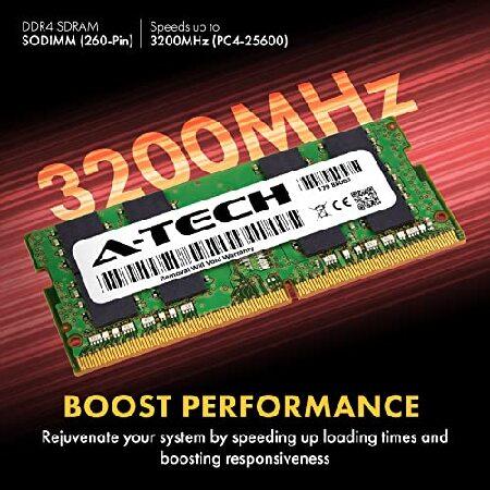 A-Tech 16GB RAM for HP 14t-dq600， 14-dq6017nr Laptop PC | DDR4 3200MHz PC4-25600 SODIMM 1.2V 260-Pin Non-ECC SO-DIMM Memory Upgrade_1