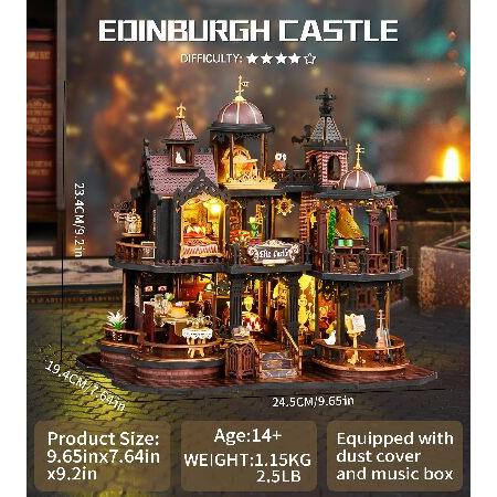 Spilay DIYドールハウスミニチュアハウスキット、DIYキットミニハウス