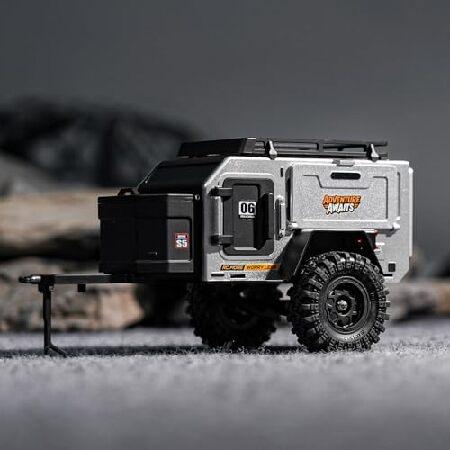 INJORA オフロードキャンプトレーラー 1/18 1/24 RCクローラー TRX4M