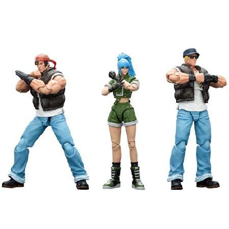 JOYTOY SNK 1/18 アクションフィギュア KOF'98UM イカリウォリアーズ