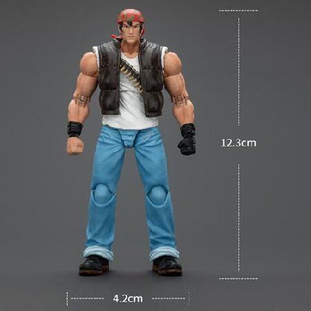 JOYTOY SNK 1/18 アクションフィギュア KOF'98UM イカリウォリアーズ チーム ラルフジョーンズ コレクション モデル 誕生日プレゼント プレオーダー_5