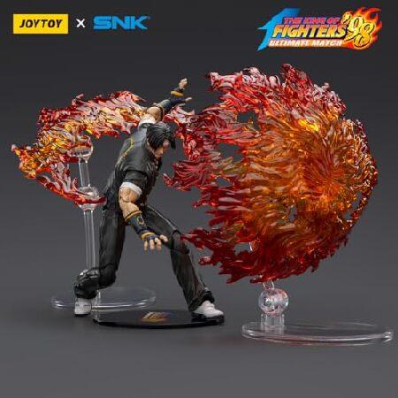 JOYTOY SNK King of Fighters 1/18 Action Figures KOF 98UM Hero Team Kyo Kusanagi Model Collection Fighting Models_4