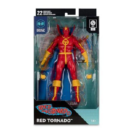 DC Direct Red Tornado (DC: The Bronze Age) 7インチ アクションフィギュア マクファーレン・トイズ デジタルコレクタブル付き_4