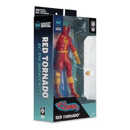 DC Direct Red Tornado (DC: The Bronze Age) 7インチ アクションフィギュア マクファーレン・トイズ デジタルコレクタブル付き_5