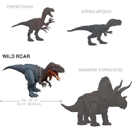 MATTEL（マテル） ジュラシックワールド ワイルド ロア セラトサウルス