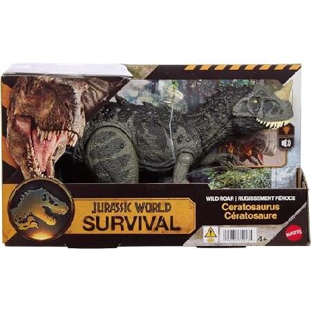 MATTEL（マテル） ジュラシックワールド ワイルド ロア セラトサウルス