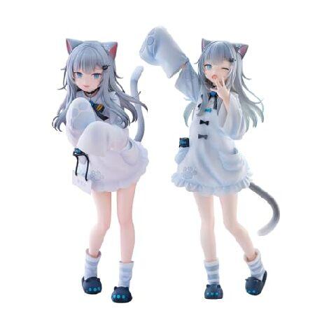 YLQANONG Nacho Neko Figures Nachoneko Anime Girl Figure Original