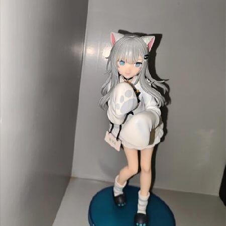 YLQANONG Nacho Neko Figures Nachoneko Anime Girl Figure Original