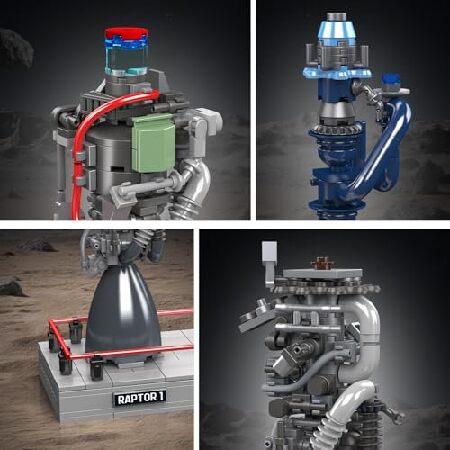Mould King ラプターロケットエンジンモデルキット 宇宙船コレクター