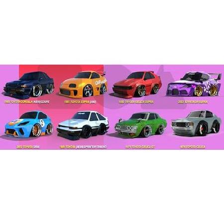 ダイキャストモデルカー 2025 CarTuned 1:64 シリーズ 1 JDM