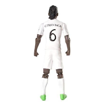 Sockers Banbo Toys Real Madrid Eduardo Camavinga 8\" Collectible Soccer Action Figureの画像