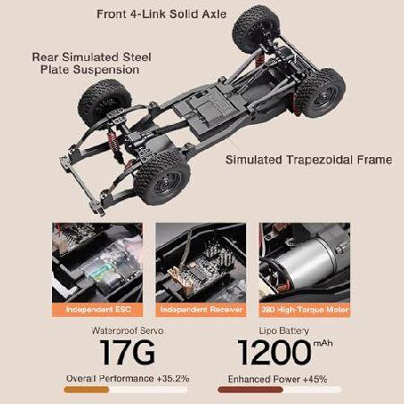 SVERTIBO 1/12スケール RCクローラー MN-82T LC79 RTR RC レッカー車