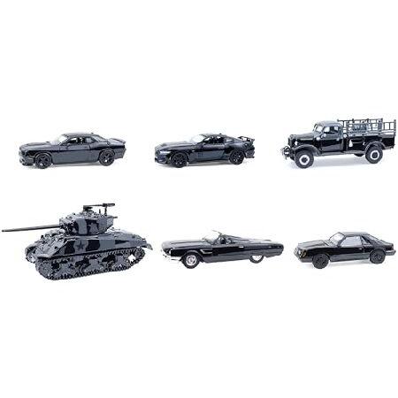 Black Bandit 6 Piece Set Series 30 1/64 Diecast Model Cars by