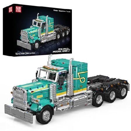 Mould King 13201セミトラック組み立てセット、アプリ＆RCコントロール