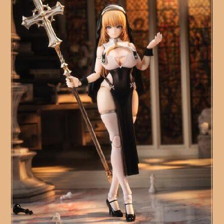 MABAIUDE Sister Muse・Asdo アクションフィギュア 原画 フィギュア 超可動フィギュア イラスト 女の子 アニメ 置物 15cmの画像