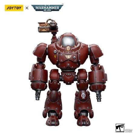 JOYTOY アクションフィギュア ウォーハンマー 40K 9.4インチ アデプタス メカニカス カステラン ロボット 重リンブラスター付き 1/18 可動モデル コレクターフィ_5