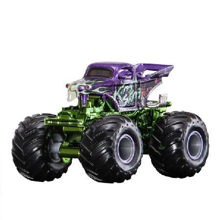 Monster Jam King Sling Dennis Anderson's Purple Limited Edition 1/64スケール ダイキャストトラック - 5,000のうち1つ - コレクション品_3