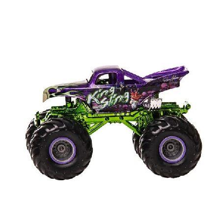 Monster Jam King Sling Dennis Anderson's Purple Limited Edition 1/64スケール ダイキャストトラック - 5,000のうち1つ - コレクション品_4