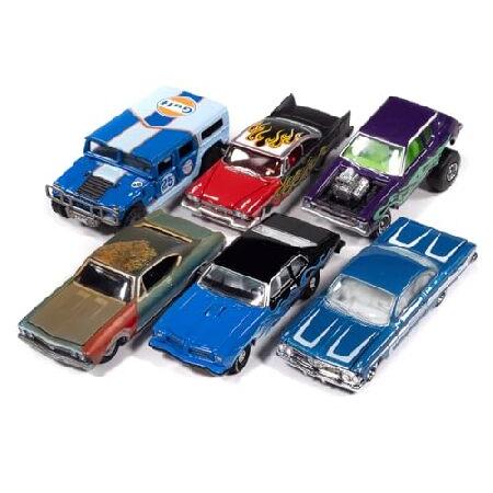 Street Freaks 2025 Release 1 Set B of 6 Cars 1/64 Diecast Model by