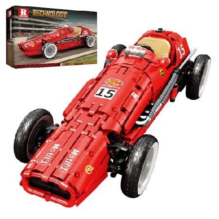 Reobrix F1 レトロレーシングカー組み立てセット 大人用 クラシック 1