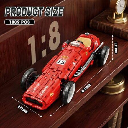 Reobrix F1 レトロレーシングカー組み立てセット 大人用 クラシック 1
