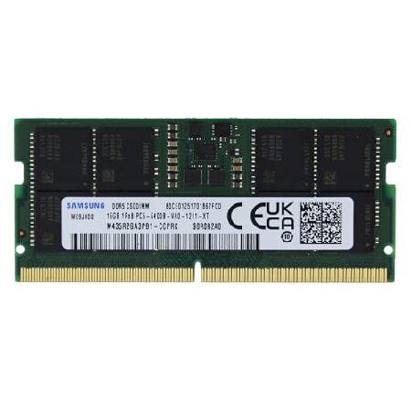 Samsung DDR5 16GB×2 PC5-6400 メモリ 動作確認済 Samsung 16GB (1x16GB) DDR5 6400MHz PC5-51200 CSODIMM Clocked