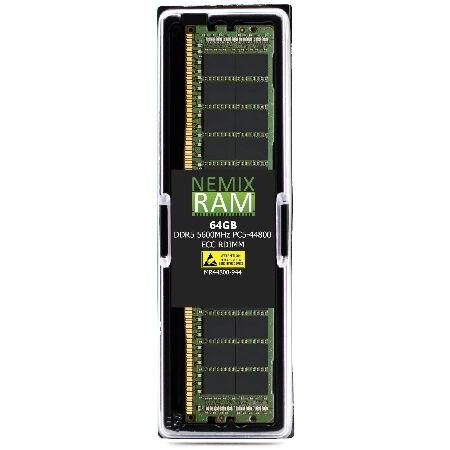 64GB 1X64GB DDR5 5600MHz PC5-44800 4Rx4 1.1V CL46 288ピン ECC 登録