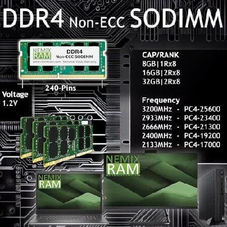 32GB 2X16GB DDR4 3200MHz PC4-25600 2Rx8 1.2V CL22 260ピン ノンECC