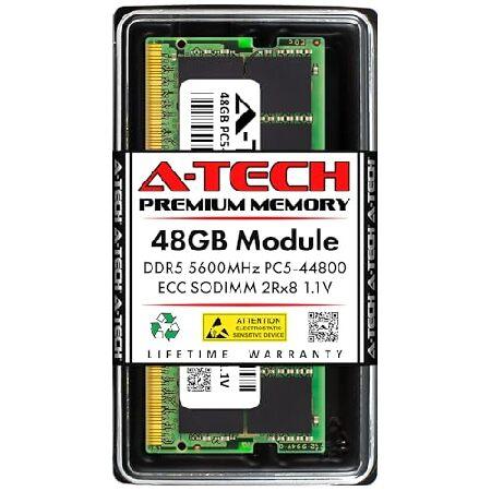 A-TECH（エーテック） A-Tech 48GB DDR5 5600MHz PC5-44800 ECC SODIMM
