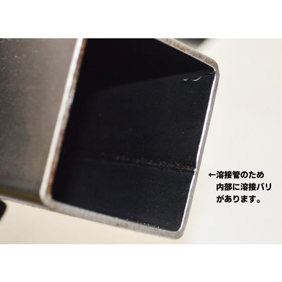 ◇鉄 四角パイプ(正方形)鋼管材 各品形状の(100mm)各定寸長での販売（1