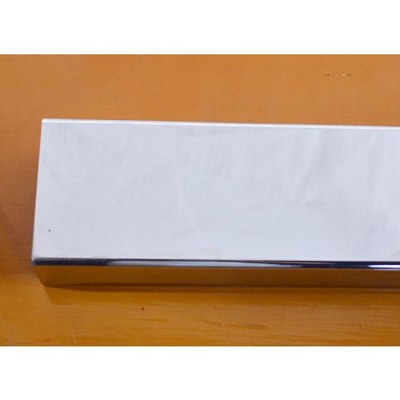 ◇ステンレス 長四角パイプ #400鏡面研磨品 SUS304 各品形状の(100mm